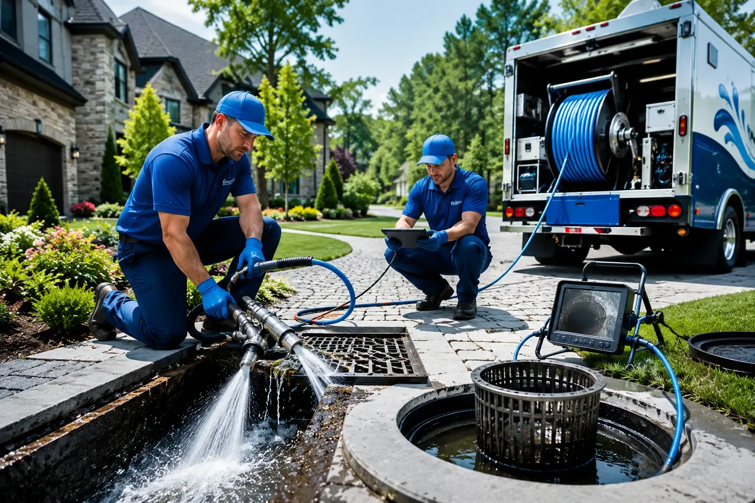 Local outdoor drain cleaning professionals in Beulah, MI